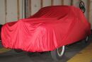 Car-Cover Samt Red for Peugeot 403