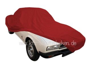 Car-Cover Satin Red für Peugeot 504 Limousine