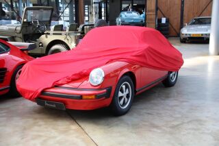 Car-Cover Satin Red für Porsche 911