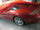 Car-Cover Samt Red for Porsche 996