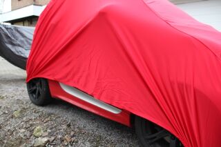 Indoor Car-Cover Satin Red für Smart ForTwo 2007&ndash;2015