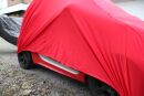 Car-Cover Samt Red for Smart ForTwo