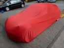 Car-Cover Samt Red for Smart Roadster