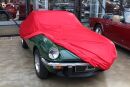 Car-Cover Samt Red for Triumph Speedfire