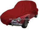 Car-Cover Samt Red for Volvo PV 544