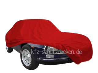 Car-Cover Satin Red für Lancia Fulvia Sport Zagato Sport