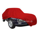 Car-Cover Samt Red for Lancia  Fulvia