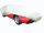 Car-Cover Satin White for Ferrari 365 GT 2+2