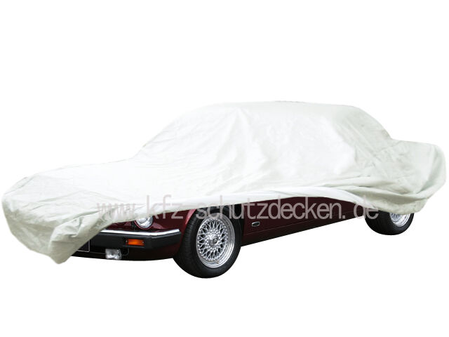 Autoabdeckung - Vollgarage - Car-Cover Satin White für Jaguar XJ Seri