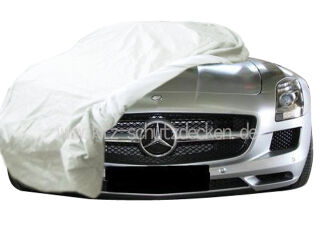 Car-Cover Satin White for Mercedes SLS