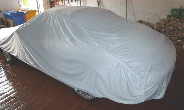 Autoabdeckung - Vollgarage - Car-Cover Satin White für Porsche 911