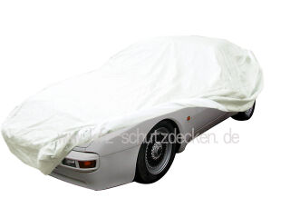 Car-Cover Satin White für Porsche 944