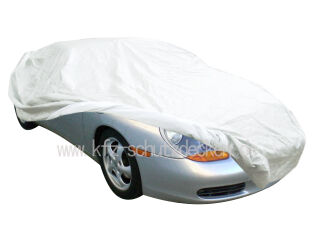 Car-Cover Satin White für Porsche Boxster