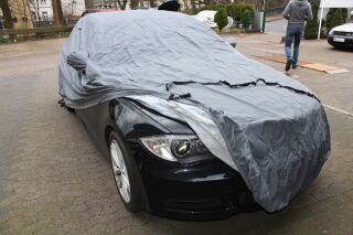 Car-Cover Outdoor Waterproof mit Spiegeltaschen für BMW...