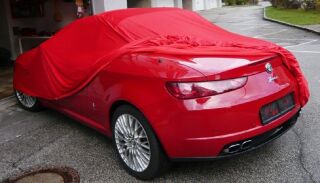 Car-Cover Satin Red für Alfa Romeo Spider ab 2006