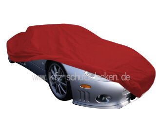 Car-Cover Samt Red for Spyker C8