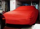 Car-Cover Samt Red for  Pontiac Fiero