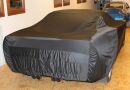 Car-Cover Satin Black for Chevrolet Corvette C6