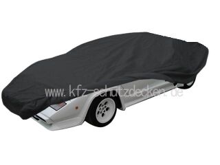 Car-Cover Satin Black für Lamborghini Countach