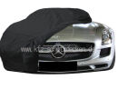 Car-Cover Satin Black für Mercedes SLS