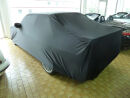 Car-Cover Satin Black mit Spiegeltaschen für BMW 3er...