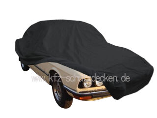 Car-Cover Satin Black with mirror pockets for BMW 5er (E28)  - ab Bj.1981