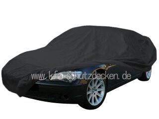 Car-Cover Satin Black with mirror pockets for BMW 7er (E65) ab Bj.02