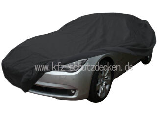 Car-Cover Satin Black with mirror pockets for BMW 7er (F01) ab Bj.08