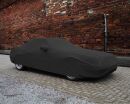 Car-Cover Satin Black with mirror pockets for Mercedes SL...