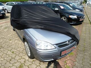Car-Cover Satin Black mit Spiegeltaschen für Opel Corsa C...