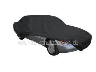 Car-Cover Satin Black mit Spiegeltasche für S-Klasse W140