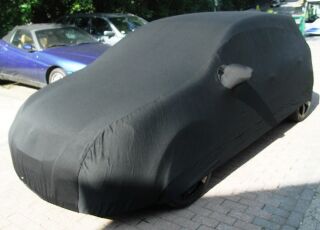 Car-Cover Satin Black mit Spiegeltaschen für VW Golf IV