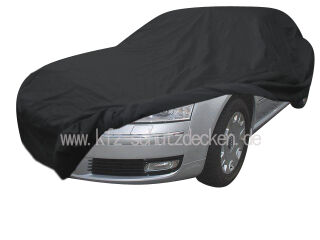 Car-Cover Satin Black mit Spiegeltaschen für Audi A8 bis 2010