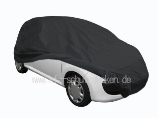 Car-Cover Satin Black mit Spiegeltasche für Citroen C1