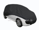 Car-Cover Satin Black with mirror pockets for Citroen C1