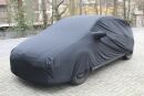 Car-Cover Satin Black with mirror pockets for Citroen C4