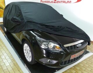 Car-Cover Satin Black mit Spiegeltaschen für Focus RS...