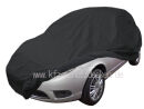 Car-Cover Satin Black with mirror pockets for Lancia Y