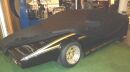 Car-Cover Satin Black with mirror pockets for Lotus Esprit