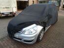 Car-Cover Satin Black with mirror pockets for Mercedes...