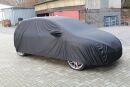 Car-Cover Satin Black with mirror pockets for Seat Leon