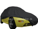 Car-Cover Satin Black with mirror pockets for VW Beetle New