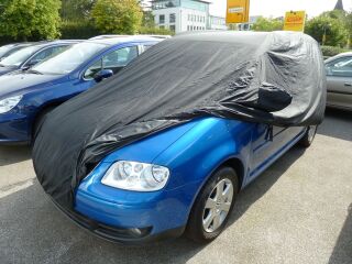 Car-Cover Satin Black mit Spiegeltaschen für VW Touran