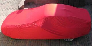 Car-Cover Satin Red für Porsche 968