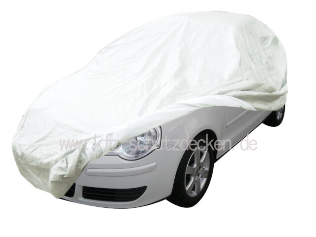 Autoabdeckung - Vollgarage - Car-Cover Satin White für VW Polo