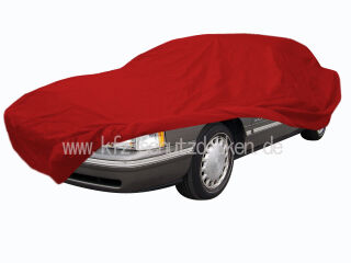 Car-Cover Satin Red mit Spiegeltasche für Cadillac...