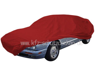 Car-Cover Samt Red for Jaguar XJ 40