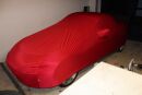 Car-Cover Samt Red with Mirror Bags for Honda S2000