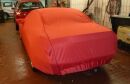 AD® Performance Car-Cover Samt Red with mirror pockets for Mercedes SL R230