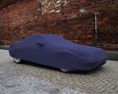 Tailor Made Car-Cover blue with Mirror Bags for Mercedes SL Cabriolet R129